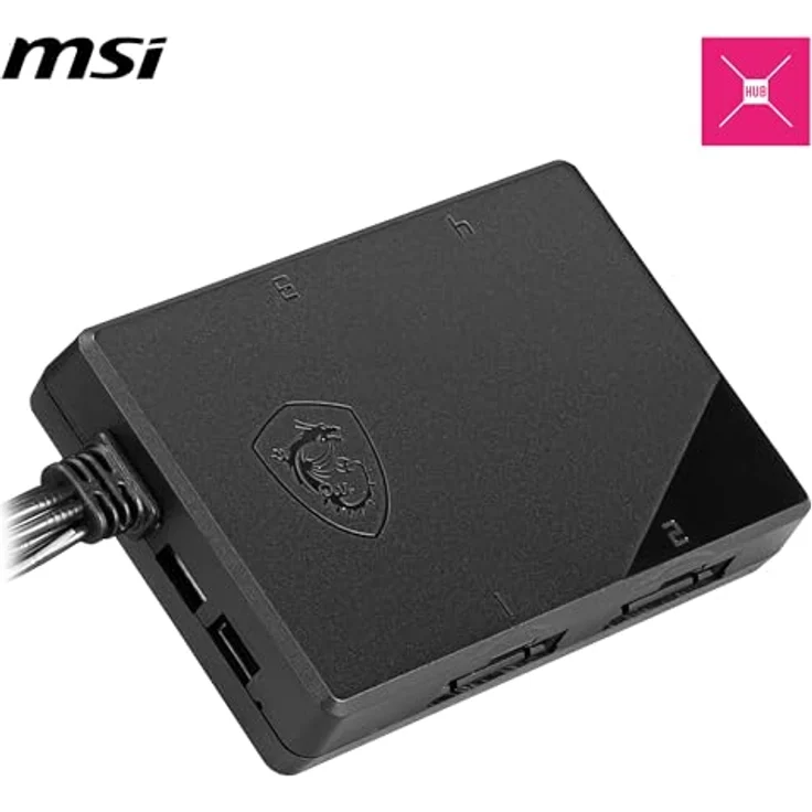 MSI MPG EZ120 ARGB WHITE-3W, 120 mm PC Lüfter mit RGB-Beleuchtung, 3er Pack, Weiss – Bild 6