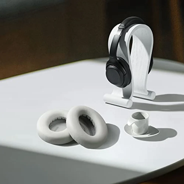 kwmobile 2X Ohrpolster kompatibel mit Bose Noise Cancelling 700 / NC700 - Over Ear Kopfhörer Polster aus Kunstleder, edle Lederoptik – Bild 5