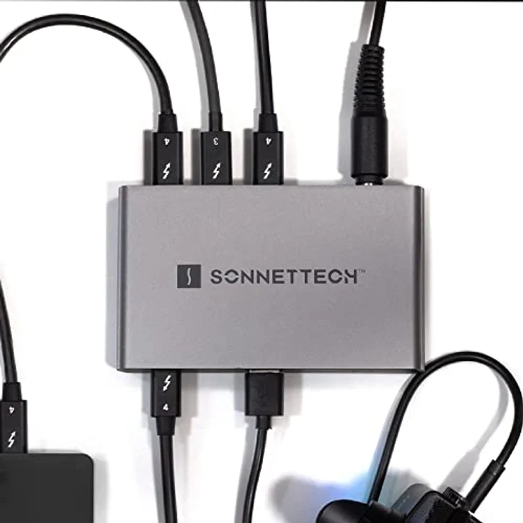 Sonnet Echo 5 Thunderbolt 4 Hub - Kompakter universeller Thunderbolt-4-Hub mit Vier Thunderbolt-4-Ports und 8K-Display-Unterstützung – Bild 2