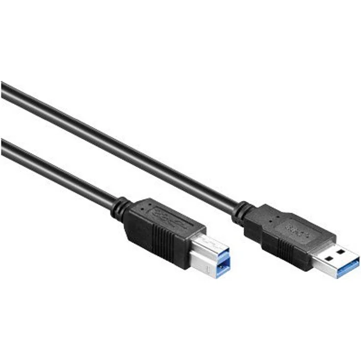 Alcasa USB A/USB B, 0.5 m (2710-S005) – Bild 2