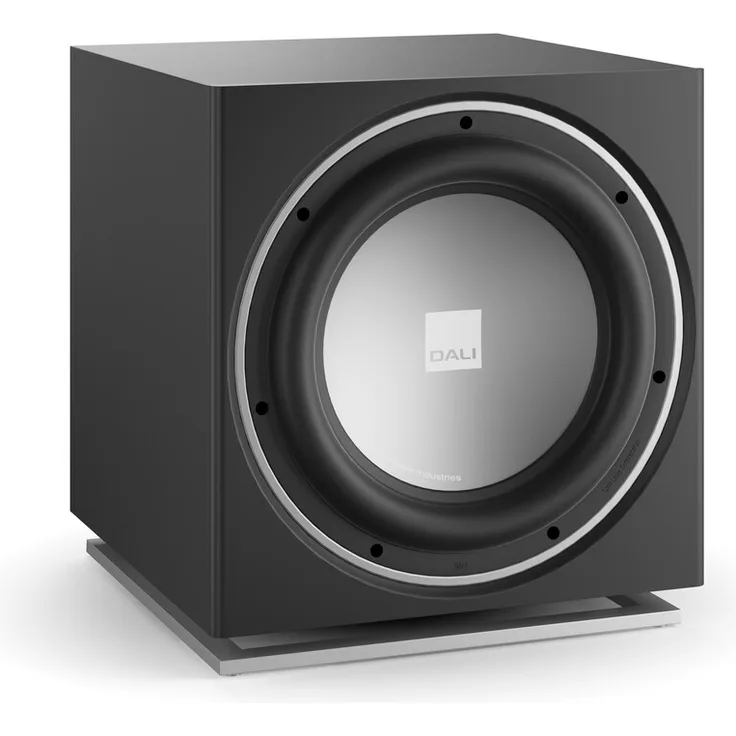 DALI SUB E-12 F, aktiver 12” Subwoofer mit 170 W Leistung, Frequenzbereich 28-190 Hz, schwarz