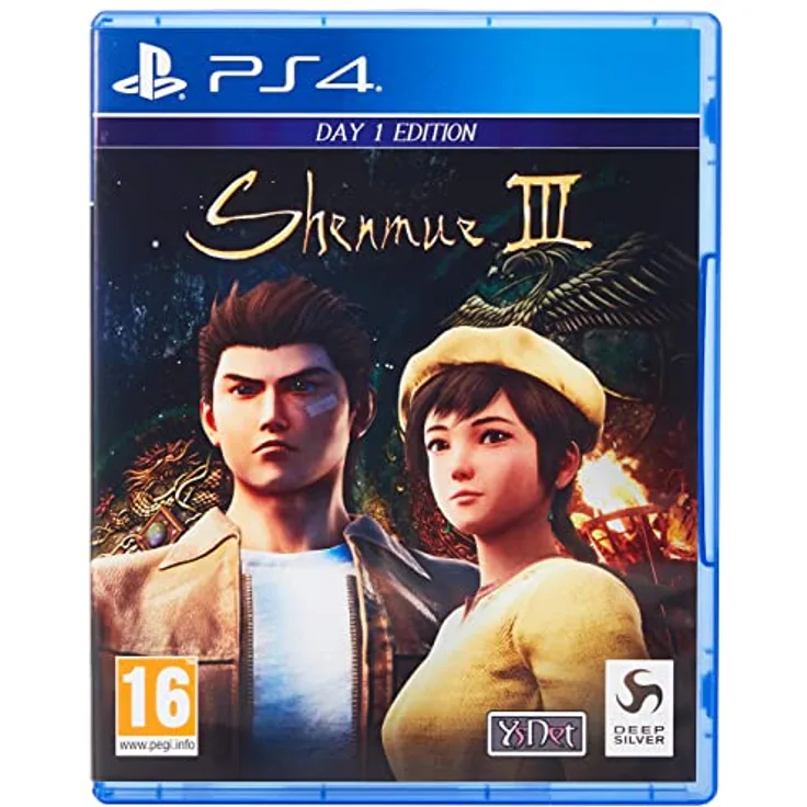 Deep Silver Shenmue III - Day One Edition, PS4-Spiel mit epischem Abenteuer und Kampfkunst-Action, Mehrsprachig (Deutsch, Englisch, Französisch, Italienisch, Spanisch)