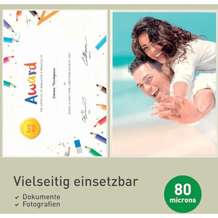 LEITZ Laminiergerät iLAM UDT Folien 7485, Laminiergerät mit Unique Direction Technology für einfache Bedienung, glänzende Oberfläche und Ultra Premium Qualitätsfolie – Bild 5