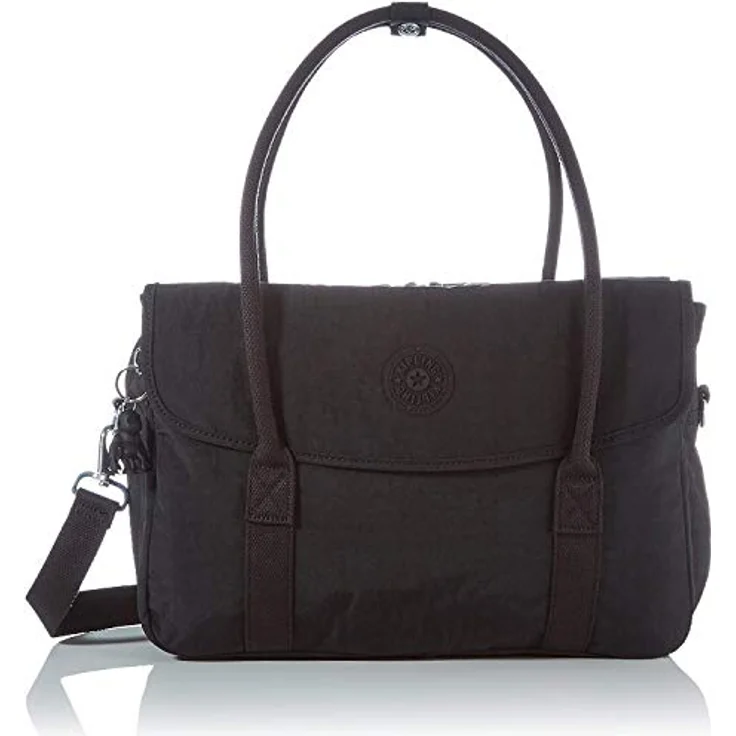 Kipling SUPERWORKER S, Kleine Laptop-Tasche 13 Zoll, Abnehmbare Schultergurte, 38 cm, 13 L, Black Noir – Bild 1