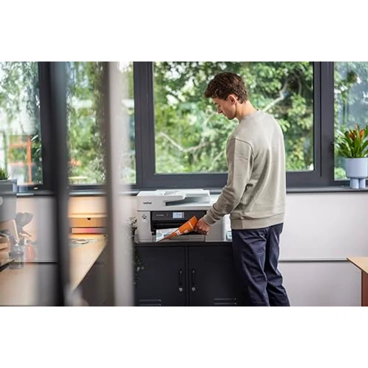 Brother MFC-J6760DW, DIN A3 4-in-1 Multifunktionsdrucker mit WLAN, Druckgeschwindigkeit bis zu 31 Seiten/Min, 6,8 cm Touchscreen, 250-Blatt Kassette – Bild 5