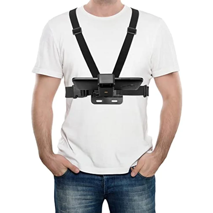 Fulushouxi Handy Brustgurthalter, verstellbare Fixierungshalterung für GoPro Hero 2018/7/6/5/4/3, Multifunktions Kamera Handyhalterung aus ABS/Nylon, ideal für Outdoor-Aktivitäten – Bild 5