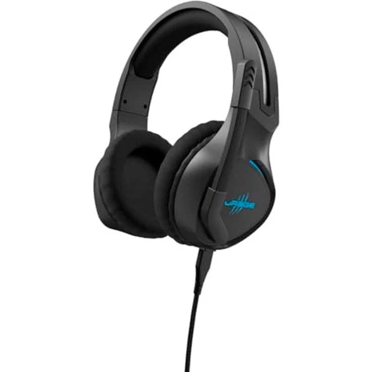 uRage Gaming-Headset SoundZ 400 V2, kabelgebundene Multi-Plattform Kopfhörer für PS5/PC, Over-Ear, schwarz – Bild 1