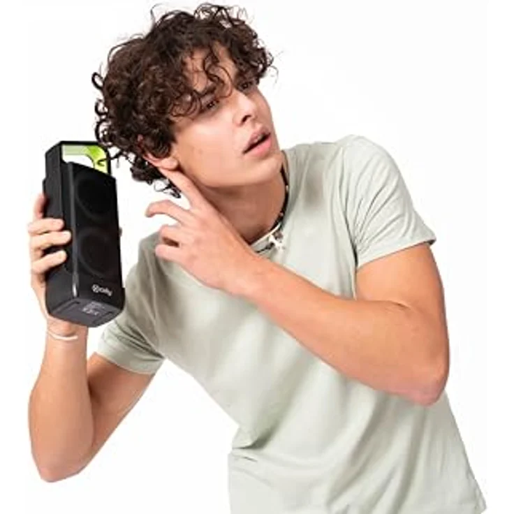 Celly GROOVERGBBK Bluetooth Lautsprecher (48h Akkubetrieb) in Blau, Grün, Rot – Bild 5