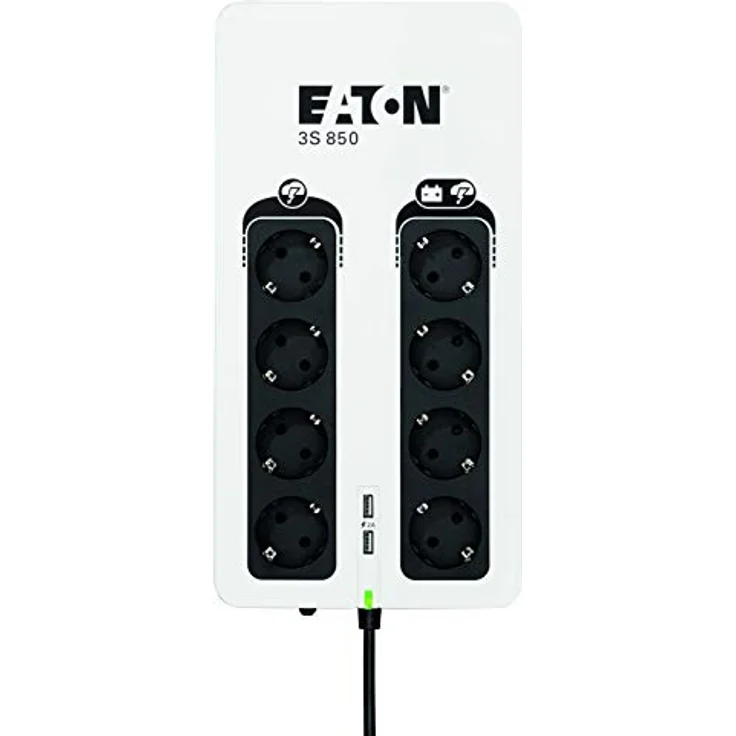 Eaton Unterbrechungsfreie Stromversorgung 3S850D , schwarz auf weiß, – Bild 6