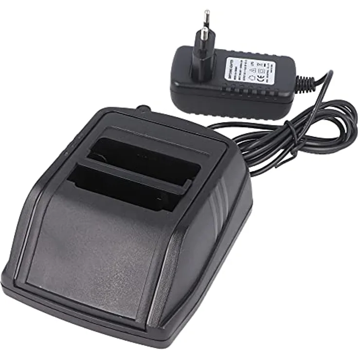 AccuCell Schnell-Ladegerät für Hiab XS Drive Akku Typ 16262, 3786692, 7,2V, 2000mAh, schwarz