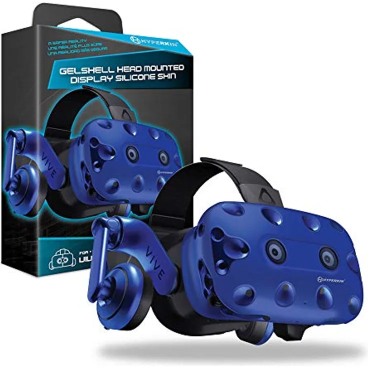 Hyperkin GelShell Silikonhülle für HTC Vive Pro Headset, blau