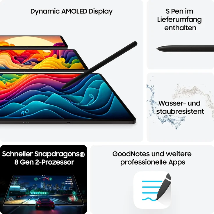 SamsungGalaxy Tab S9+ 512GB 5G beige – Bild 8