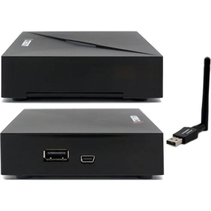 OCTAGON SX888 V2 4K UHD E2 Linux Smart TV Receiver + 600Mbit WLAN Stick - Multiboot SW: Define OS + E2 Linux, WiFi, Kartenleser, Sat to IP, YouTube, Mediathek, Web-Radio, HD, HDMI, Multiroom – Bild 4