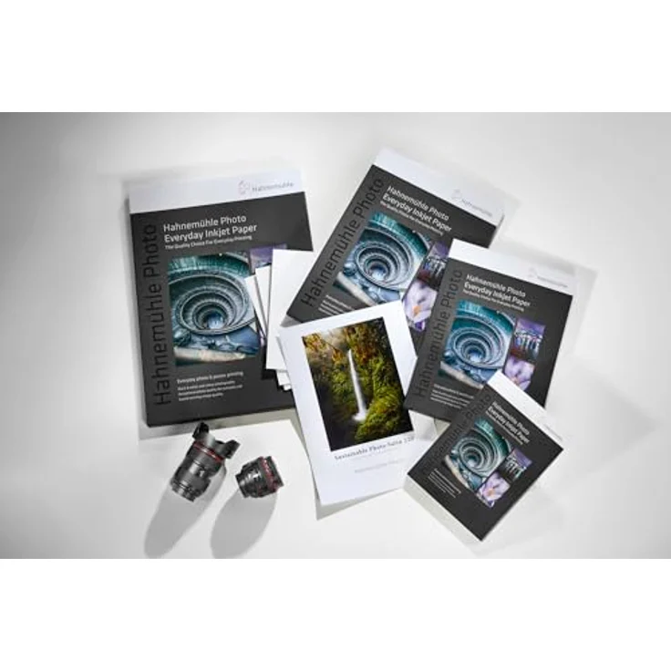 Hahnemühle Sustainable Photo Satin, nachhaltiges Fotopapier, perlglänzend, naturweiß, 220 g/m² (297 x 420 mm) – Bild 3