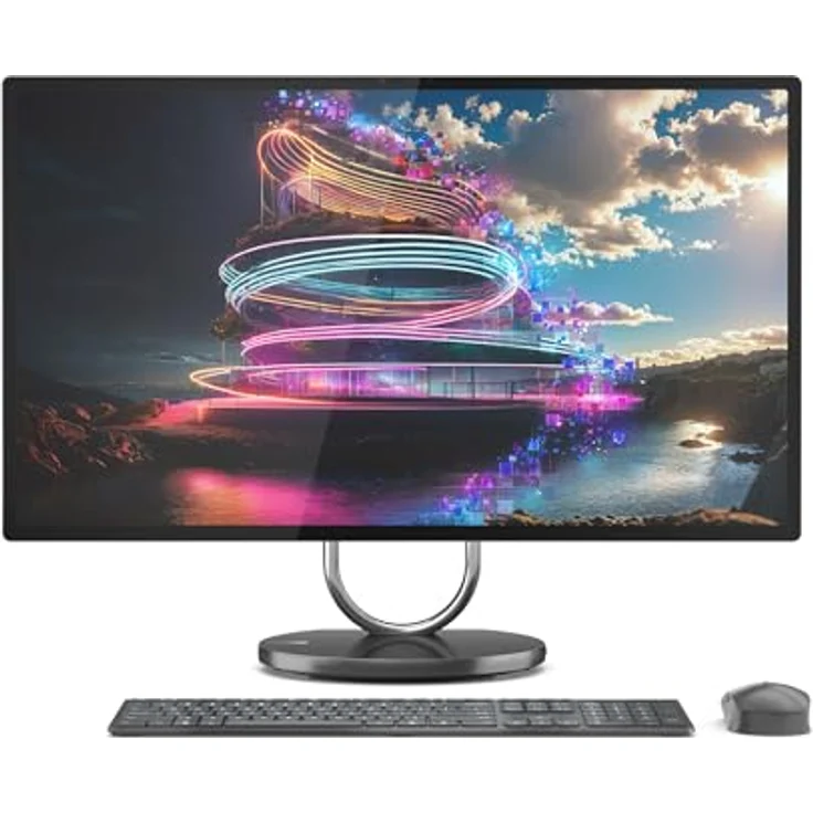 Lenovo Yoga All in One 31,5" UHD Display, Intel Core Ultra 7 258V, 32GB RAM, 1TB SSD, NVIDIA GeForce RTX 4050, QWERTZ, grau, inkl. Tastatur & Maus, 2 Jahre Premium Care – Bild 4