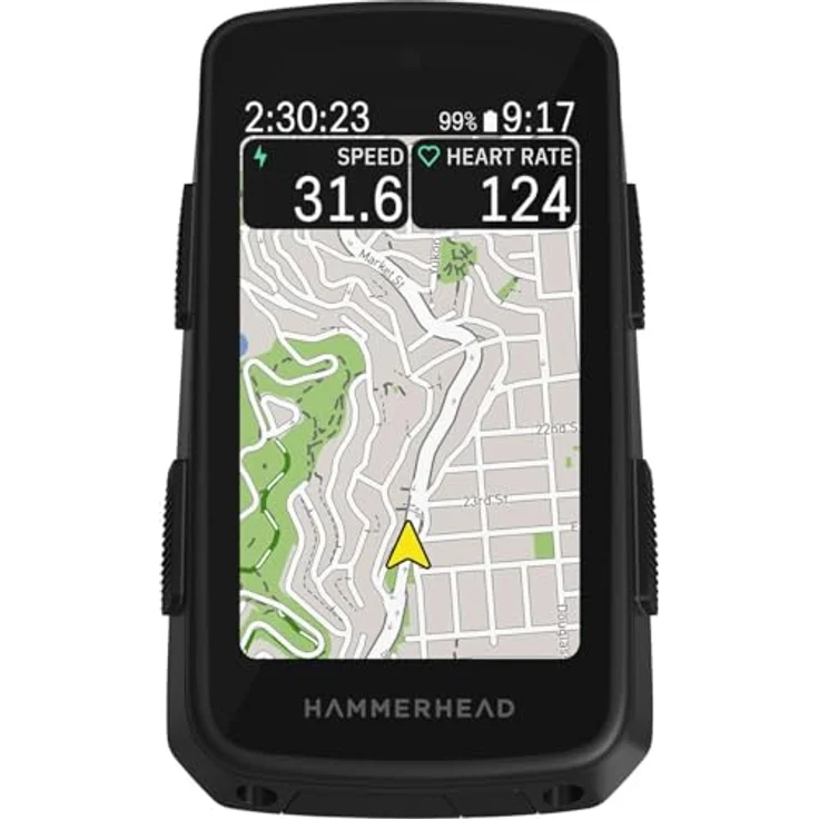 Sram Hammerhead Computer Karoo 3, Fahrradcomputer mit 64 GB Speicher, multiband-GNSS-Technologie – Bild 1