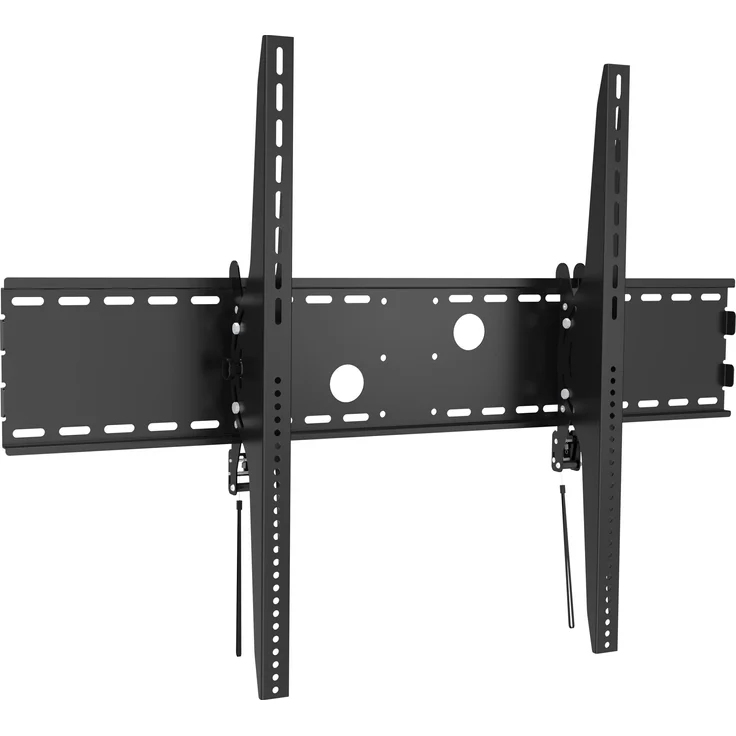 Reflecta PLANO Flat 100-10080T, TV Wandhalterung für 60-100 Zoll Bildschirme bis 100 kg, VESA 200x200 mm, Schwarz