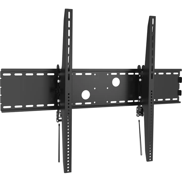 Reflecta PLANO Flat 100-10080T, TV Wandhalterung für 60-100 Zoll Bildschirme bis 100 kg, VESA 200x200 mm, Schwarz