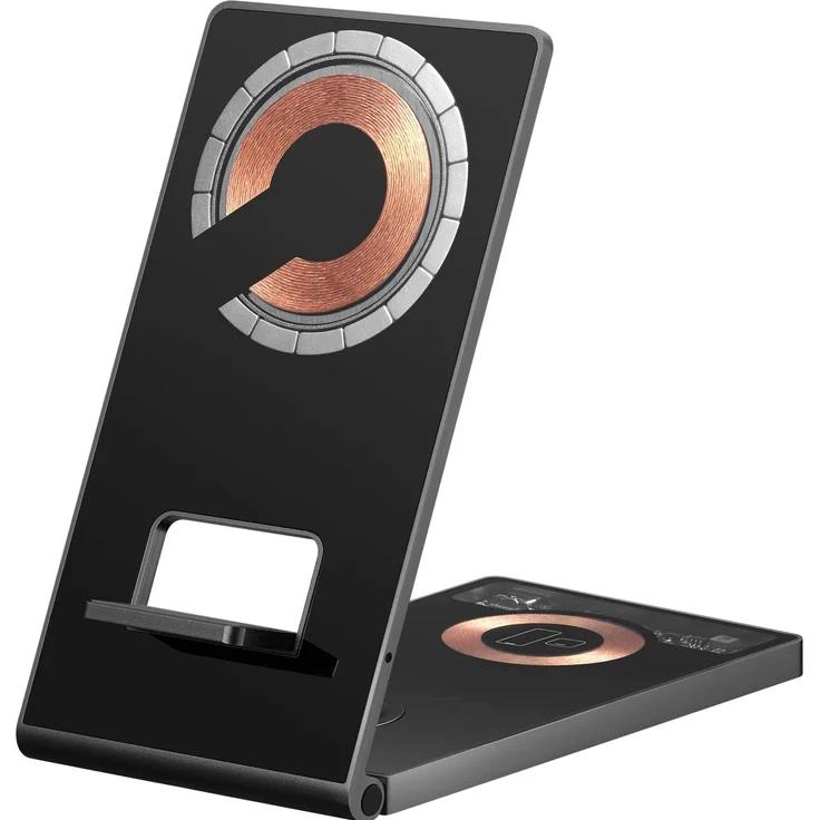 Sandberg 3in1 Wireless Charger Stand (15 W), Schwarz, Wireless Charger