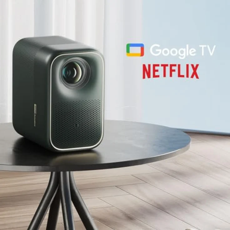 Formovie Xming Pageone, Beamer mit Google TV, 500 CVIA Lumen, Dolby Vision und Audio, HDMI 2.1, USB 3.0, Demoware Platin – Bild 2