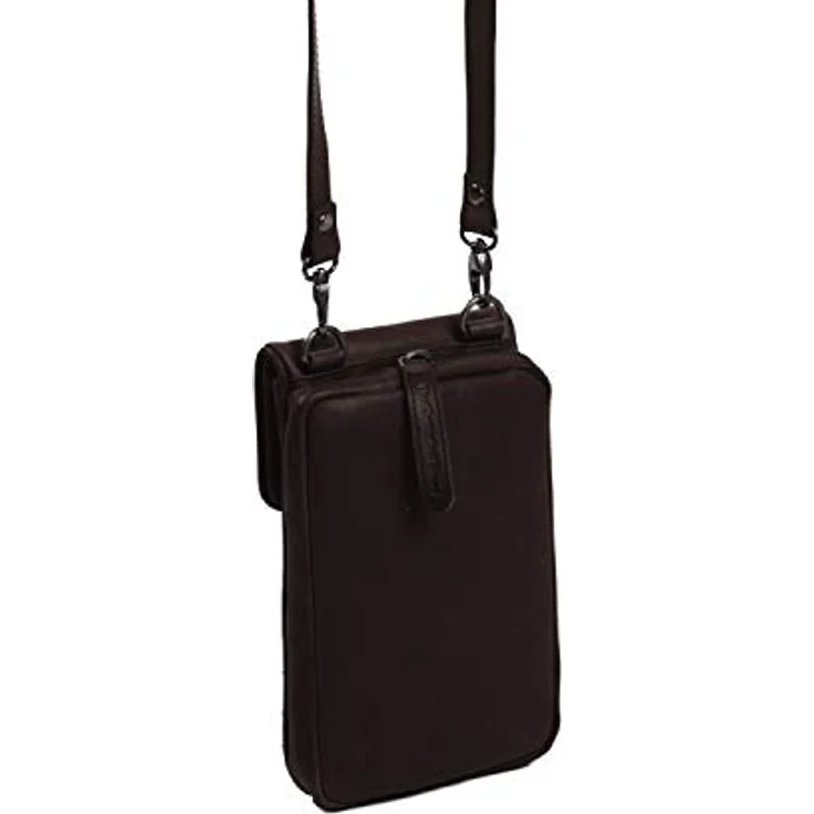 The Chesterfield Brand Wax Pull Up Handytasche, Leder 12 cm, braun, 100% Leder – Bild 2