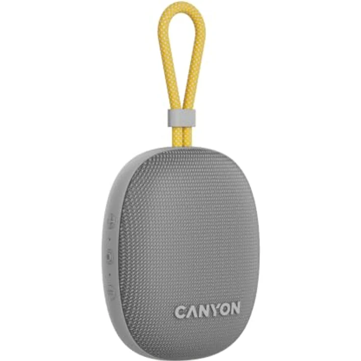 Canyon OnMove 12 Bluetooth-Lautsprecher, 5W Sound, IPX7-wasserfest, Bluetooth 5.3, Grau – Bild 2