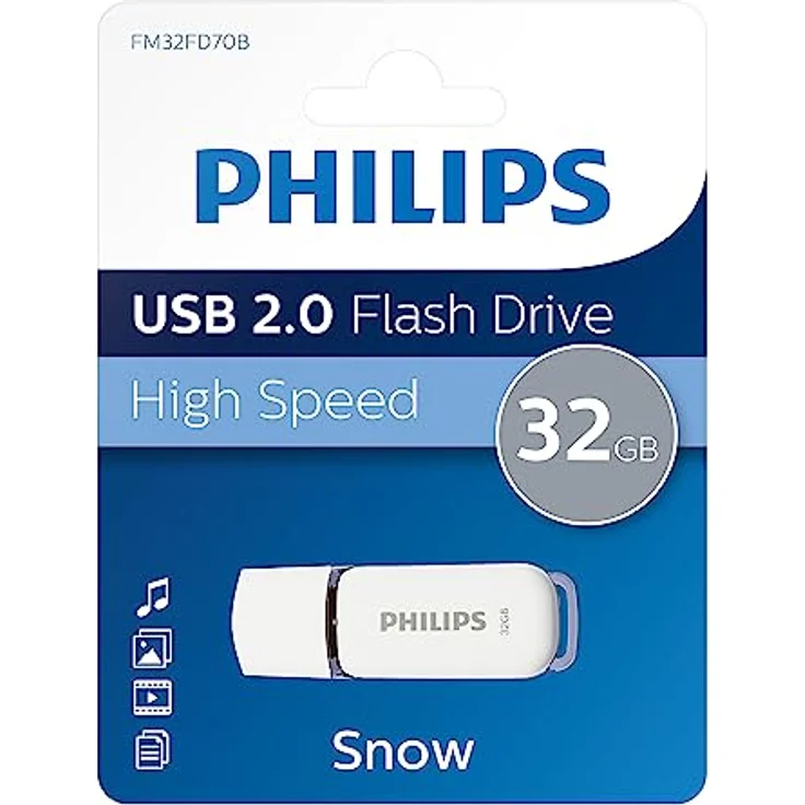 Philips FM32FD70B-10 Snow Edition 32GB Speicherstick USB 2.0 – Bild 2