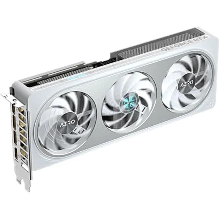 Gigabyte GeForce RTX 5060 Ti AERO OC 8G Grafikkarte – 8 GB GDDR7, 128 Bit, PCI-E 5.0, 2647 MHz, WINDFORCE Kühlsystem, RGB Beleuchtung, Dual BIOS – Bild 5