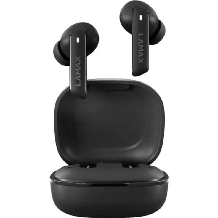 LAMAX Clips1 black, Wireless Kopfhörer mit bis zu 40 Stunden Akkulaufzeit und Touch-Steuerung – Bild 2