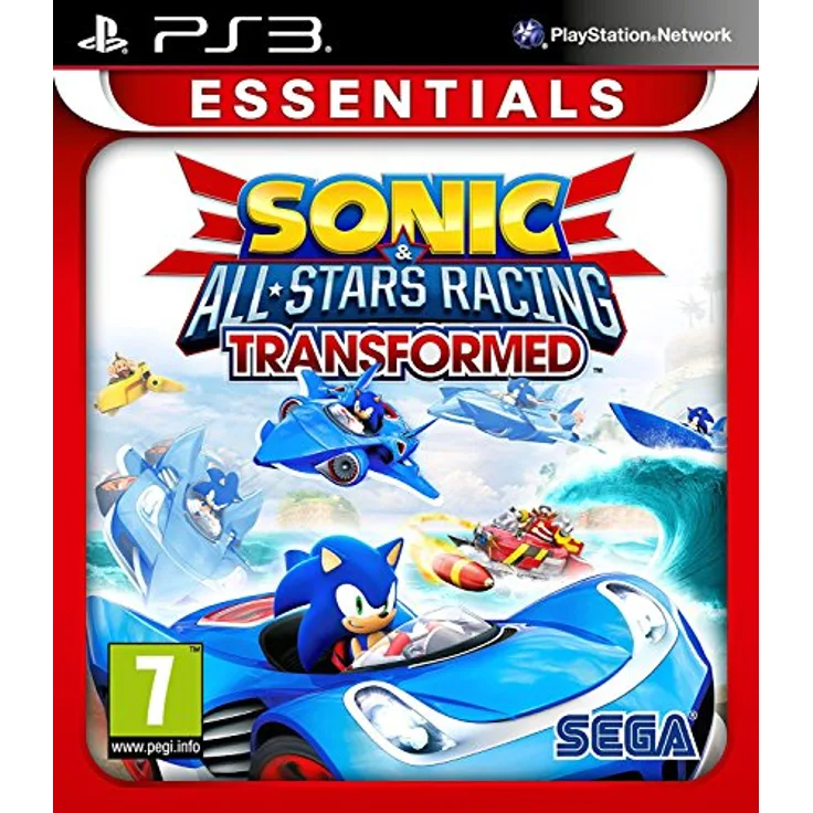 Sonic & Sega All -Stars Racing Tranformed PS3 [
