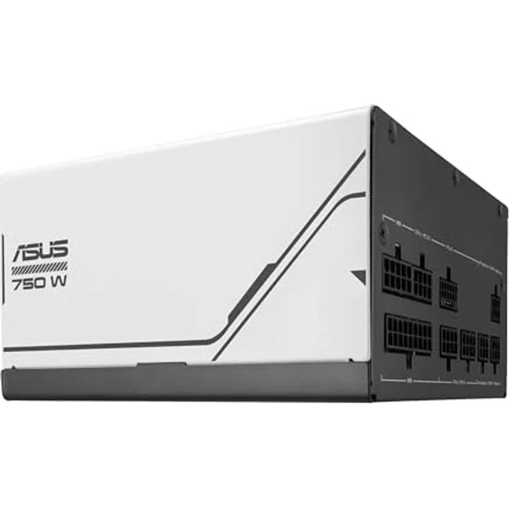 ASUS Prime 750W Gold Netzteil (750 Watt, für Allround-PCs und Gaming-PCs, 80 Plus Gold Zertifizierung, ATX 3.0 kompatibel, Lüfter mit Doppelkugellagern, schwarz/weiß) – Bild 2