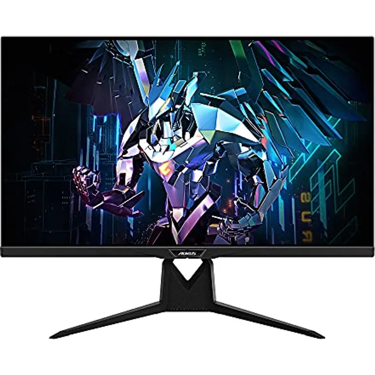 Gigabyte AORUS FI32Q X, 31.5 Zoll QHD Gaming Monitor mit 240Hz (270Hz OC), 1ms Reaktionszeit und FreeSync Premium Pro