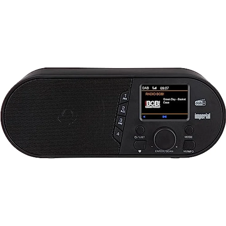 Imperial DABMAN d105 Digitalradio (DAB+ / DAB/UKW, Bluetooth, Farbdisplay, USB-Mediaplayer) schwarz – Bild 5