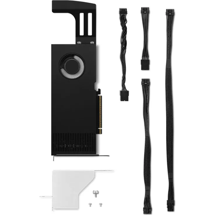 Lenovo 4X61T95636, RTX PRO 4000, 24 GB GDDR7, 192 Bit, 7680 x 4320 Pixel, PCI Express x16 5.0