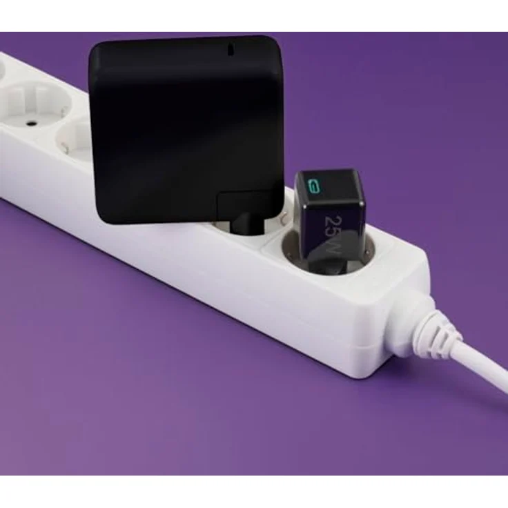 Hama Schnellladegerät (25 W, Power Delivery, Quick Charge, Super-Mini-Format) Schwarz – Bild 4