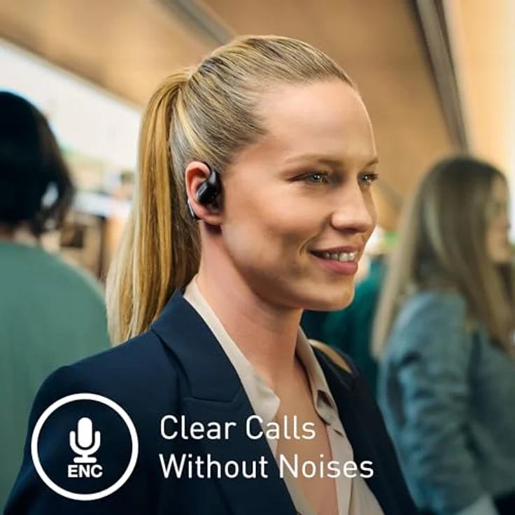 Panasonic RB-F10DE-K, Bluetooth Open Ear Kopfhörer mit ANC, 25 h Akkulaufzeit, kabellos, schwarz – Bild 3