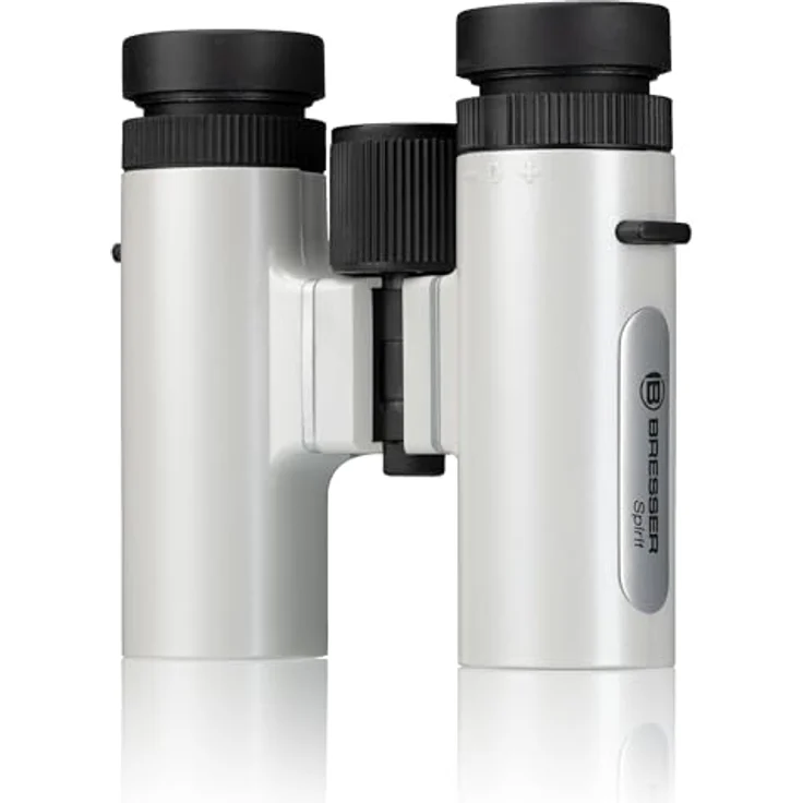 BRESSER Spirit Kompakt-Fernglas 6x24, 6-fache Vergrößerung mit volle Mehrschichtvergütung, weiß – Bild 3