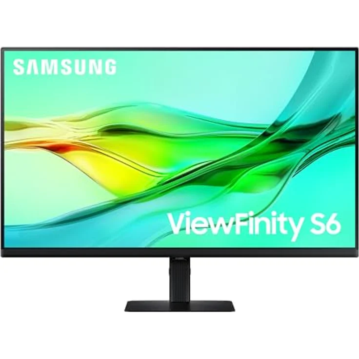 Samsung ViewFinity S60UD Monitor 32 Zoll, QHD/WQHD, 100 Hz, HDR10, Eye Saver Mode, USB-C (90 W), Daisy Chain, Integrierter KVM-Switch, LS32D600UAUXEN – Bild 1