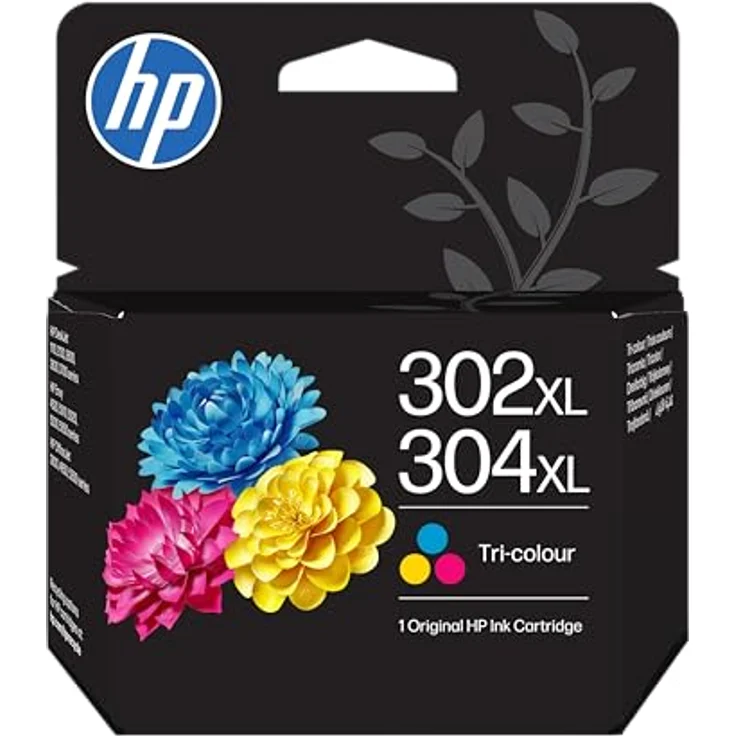 HP 302/304XL (B7RT8AE) Color Druckerpatrone, Original mit ca. 300 Seiten Druckleistung und Instant Ink-Kompatibilität – Bild 2