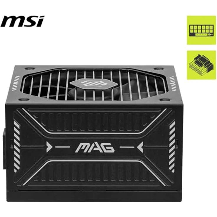 MSI MAG A750GLS, PCIE5 Netzteil 750W für leistungsstarke PCs – Bild 2