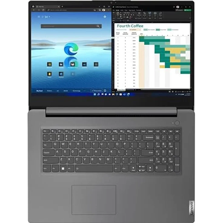 Lenovo Laptop IdeaPad 3, 17,3 Zoll FHD Display, Intel U300 5 x 4,40 GHz, 16 GB DDR4 RAM, 512 GB SSD, Windows 11 Pro, MS Office, #7402 – Bild 3