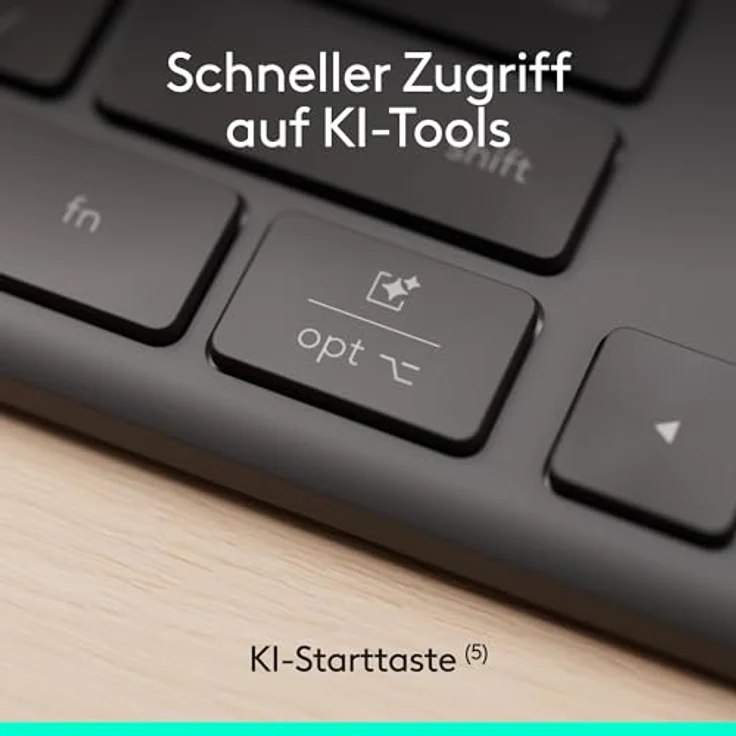 Logitech Kb K620 For Business, kabelgebundene QWERTZ-Tastatur mit Scissor-Switch-Technologie, Schwarz – Bild 4