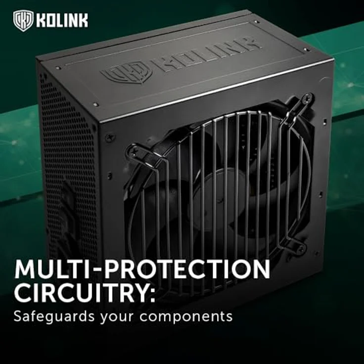 Kolink Regulator 80 PLUS Gold Netzteil, ATX 3.0, PCIe 5.0, modular - 850 Watt (850 W), Schwarz – Bild 3