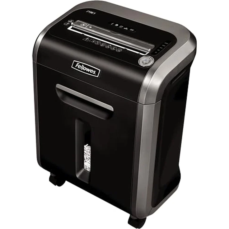 Fellowes Aktenvernichter 79Ci Partikelschnitt (P-4), 16 Blatt, für 1-3 Nutzer im Büro oder Home Office, 100% Staufrei, sehr leise (Datenschutz-Grundverordnung (DSGVO)) – Bild 4