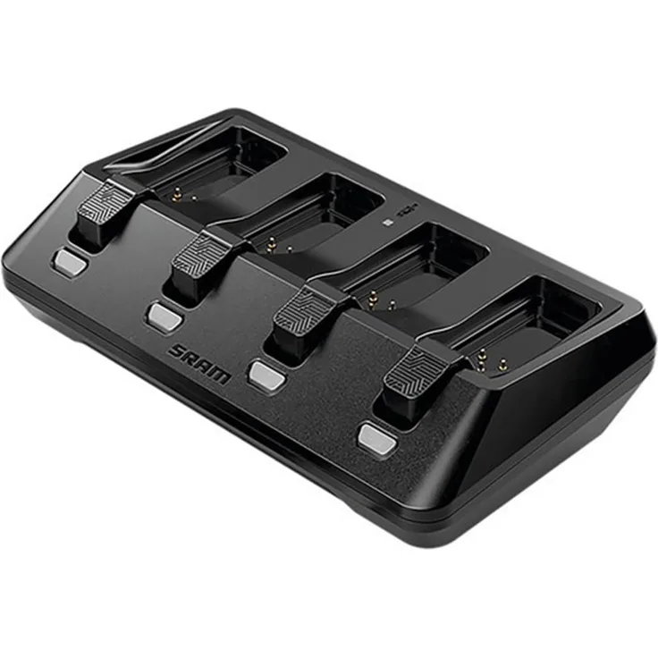 SRAM Ladegerät eTap / AXS Base, 4-fach USB-C Ports mit Schnellladefunktion, bis zu 75% in kurzer Zeit