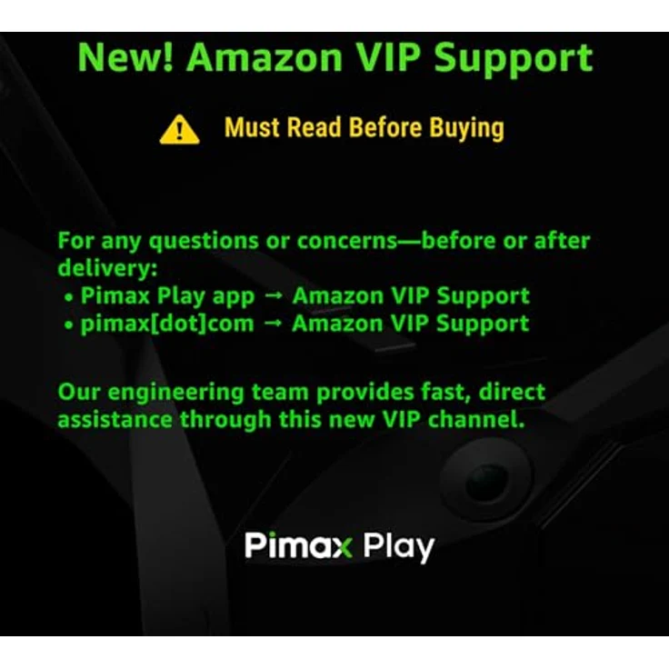 Pimax Crystal Super 50 PPD, VR Brille mit 3840x3840 Auflösung, 120° HFOV, Schwarz – Bild 7