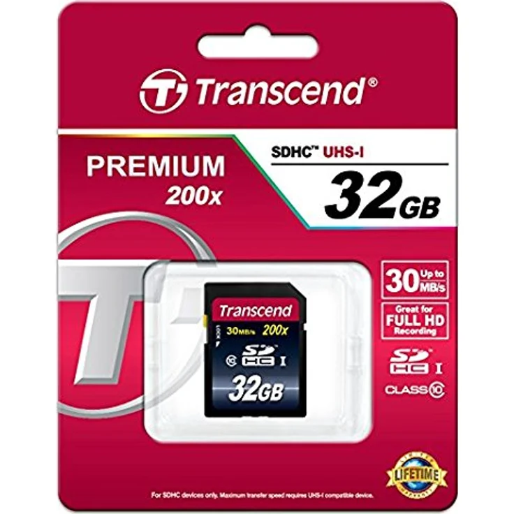 Transcend Extreme-Speed SDHC Class 10 Speicherkarte (bis 30MB-s Lesen) – Bild 2