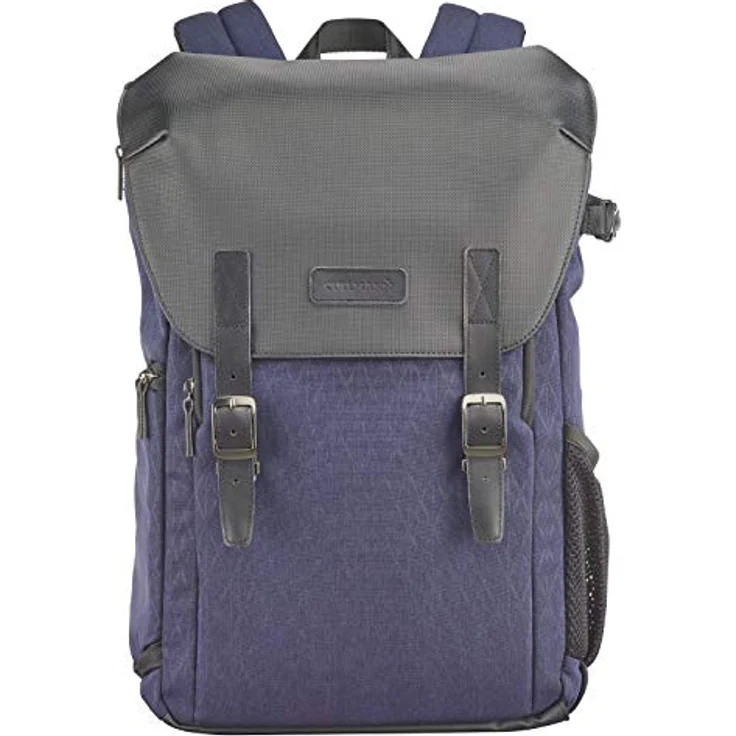 Cullmann Bristol Daypack 600+, dunkelblau, Kamerarucksack mit Notebook-Fach, Vintage – Bild 2