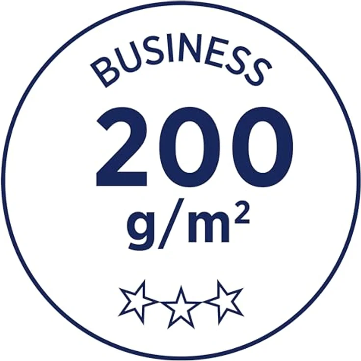 AVERY Zweckform Art. 2681 Business Inkjet Papier (50 Blatt, 200 g/m², A4, mattes Druckerpapier, beidseitig beschichtet & bedruckbar, sofort trocken & wischfest, Flyerpapier für Inkjet-Drucker) weiß – Bild 4