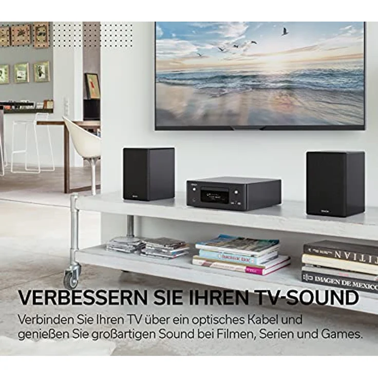 Denon Mini Hifi System RCD-N11 weiß - Preisvergleich – Bild 5